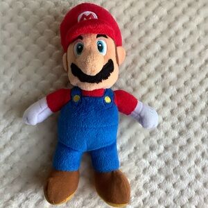 Nintendo Super Mario Plush Toy Red and Blue 8 inches